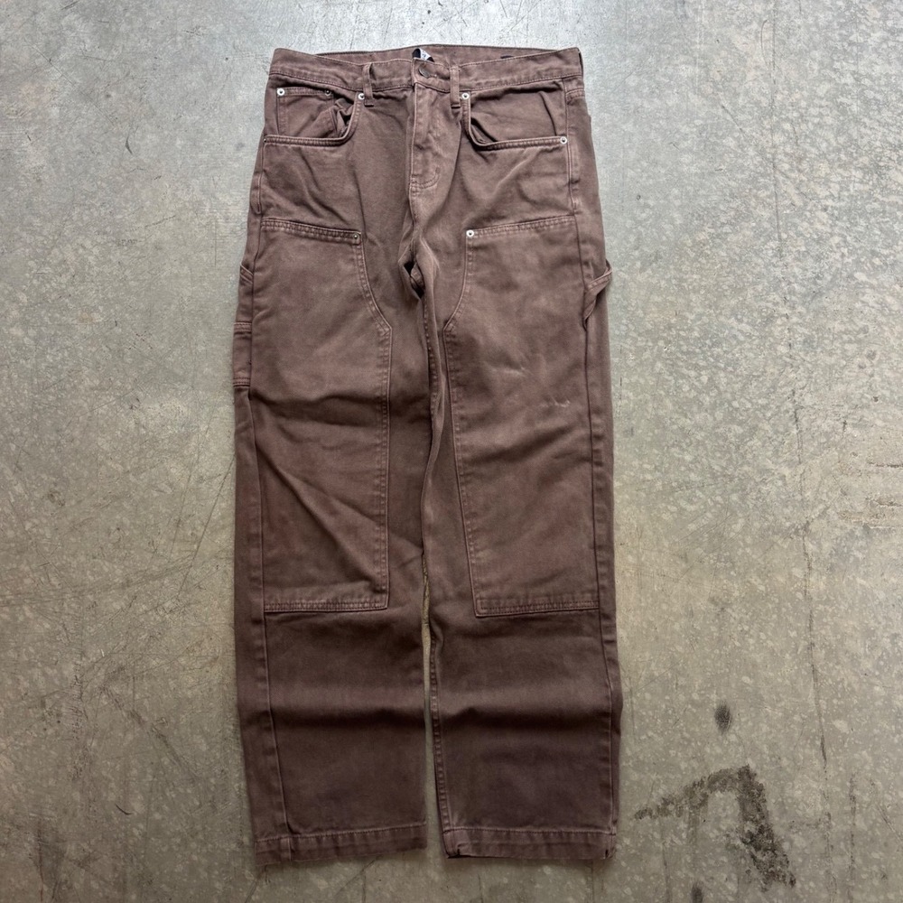 Jaded London Man Brown Double Knee Skate Fit‎ Carpenters Size 33